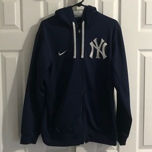 Nike New York Yankees Full Zip Sweatshirt w/Hood